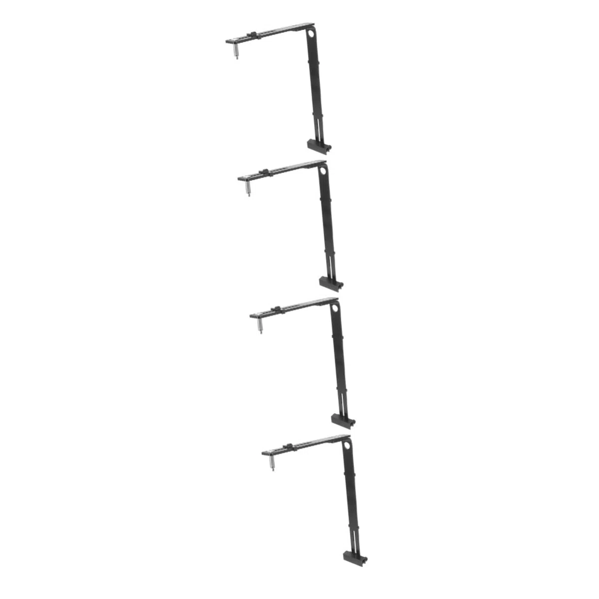BESPORTBLE 4piezas Soporte De Luz Para Soporte Estable Para Iluminación De Peceras Instalación y Diseño Elegante Compatible Cristales