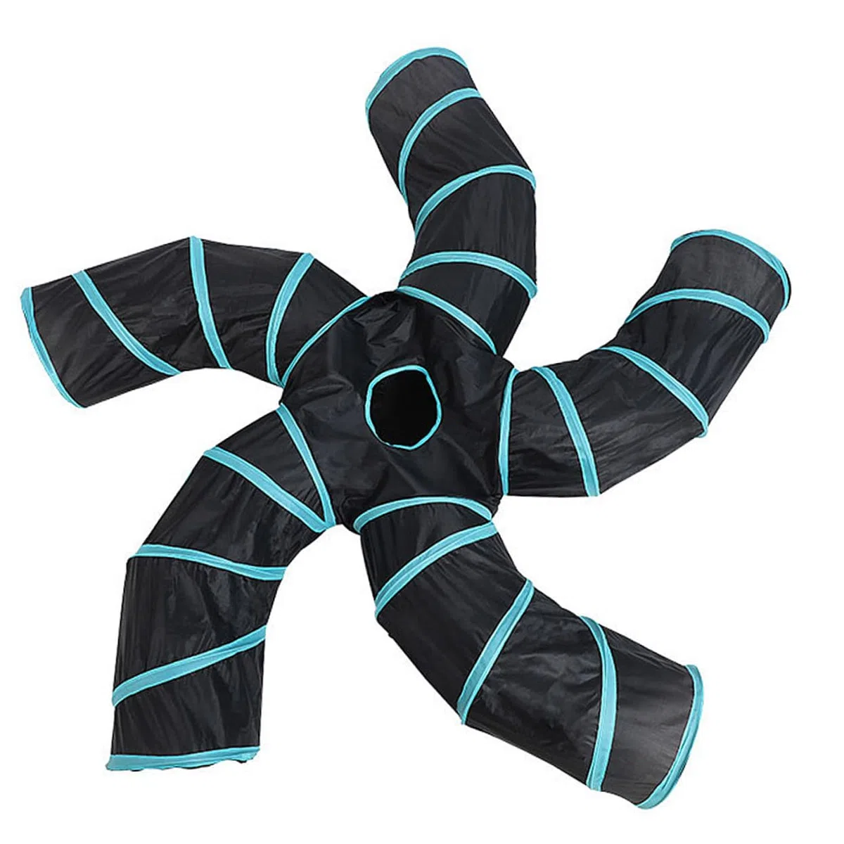 Túnel Plegable para Gatos Interactivo, Educativo, Forma S
