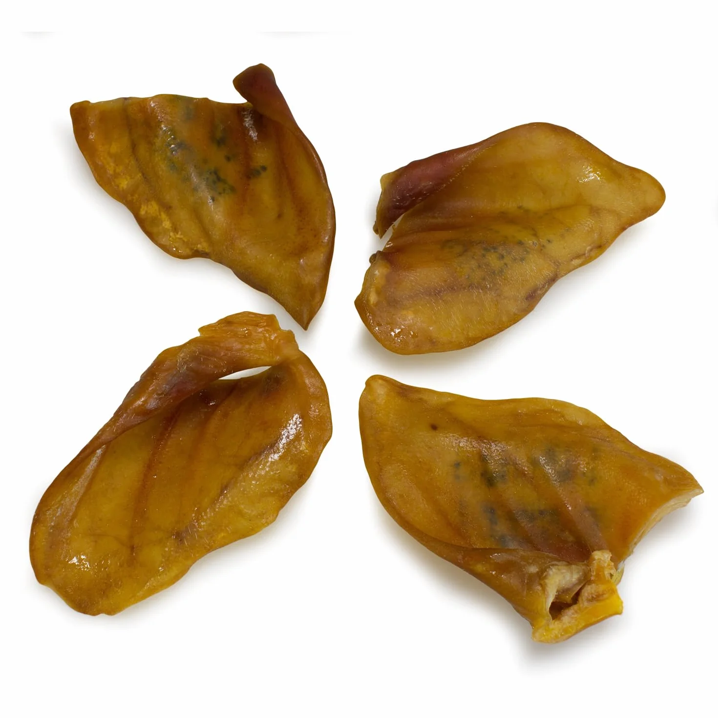 ARQUIVET - Oreja de Cerdo ibérico Extra Grande - (Bolsa 30 Unidades) - Natural Snacks para Perros