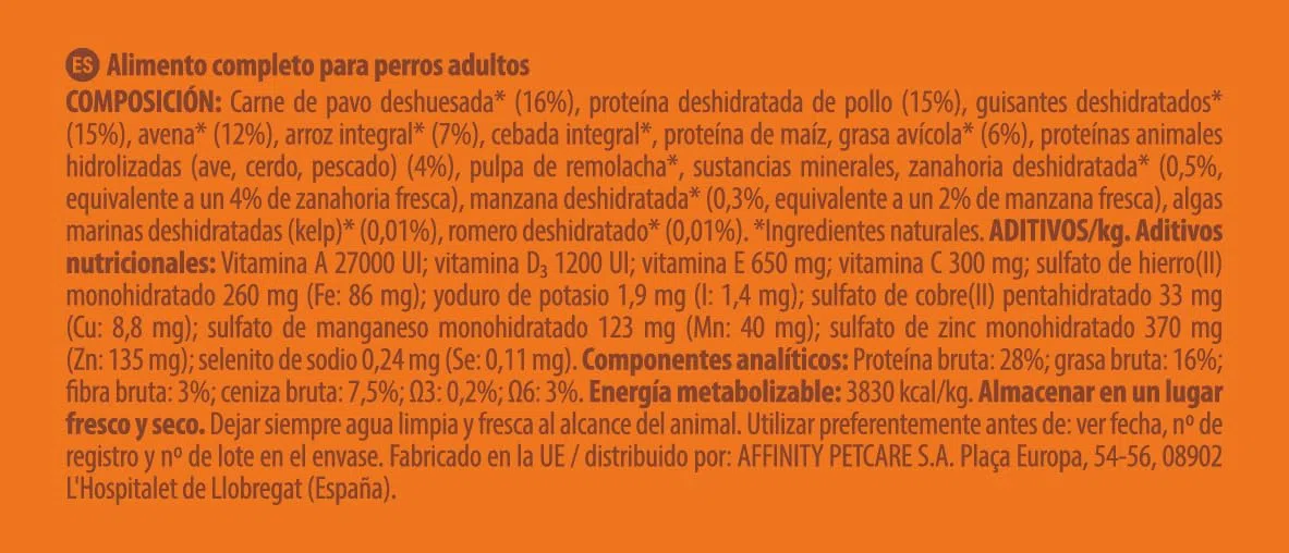 Nature's Variety Healthy Grains Pienso para Perros Medianos y Grandes, Pavo Deshuesado, Arroz Integral, Avena y Guisantes, 12kg