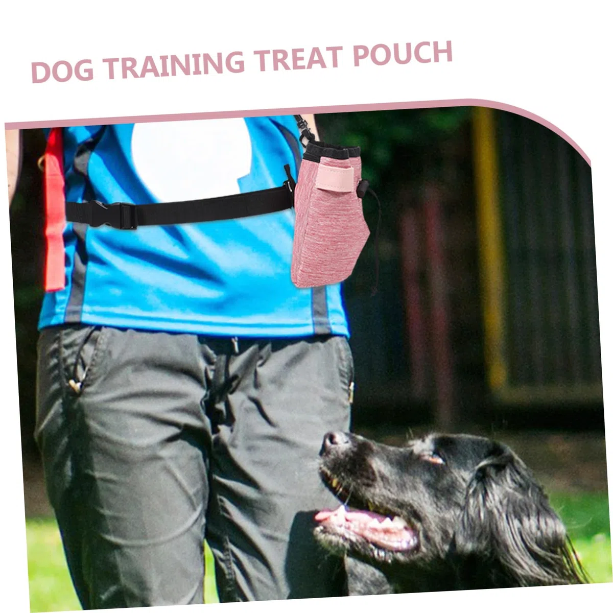 Sosoport 4piezas Bolsa De Entrenamiento para Pouch De Cintura y para Snacks y Accesorios para Adiestramiento y Paseos Compartimento para Desechos Cinturón