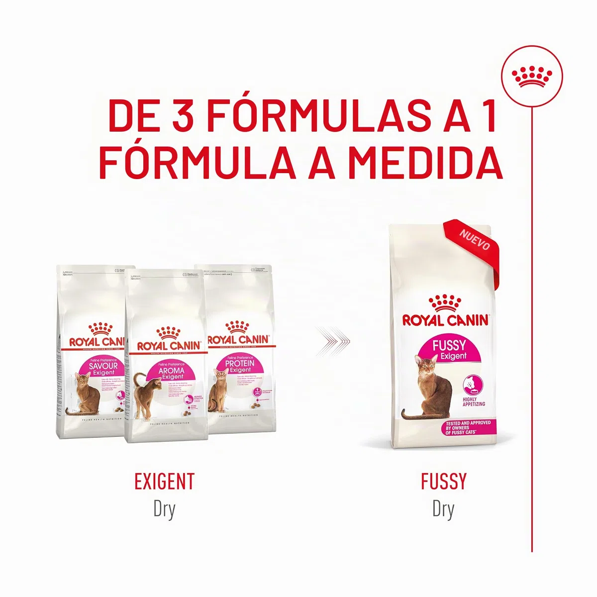 Royal Fussy Exigent PIENSO Gato Adulto 1X10KG