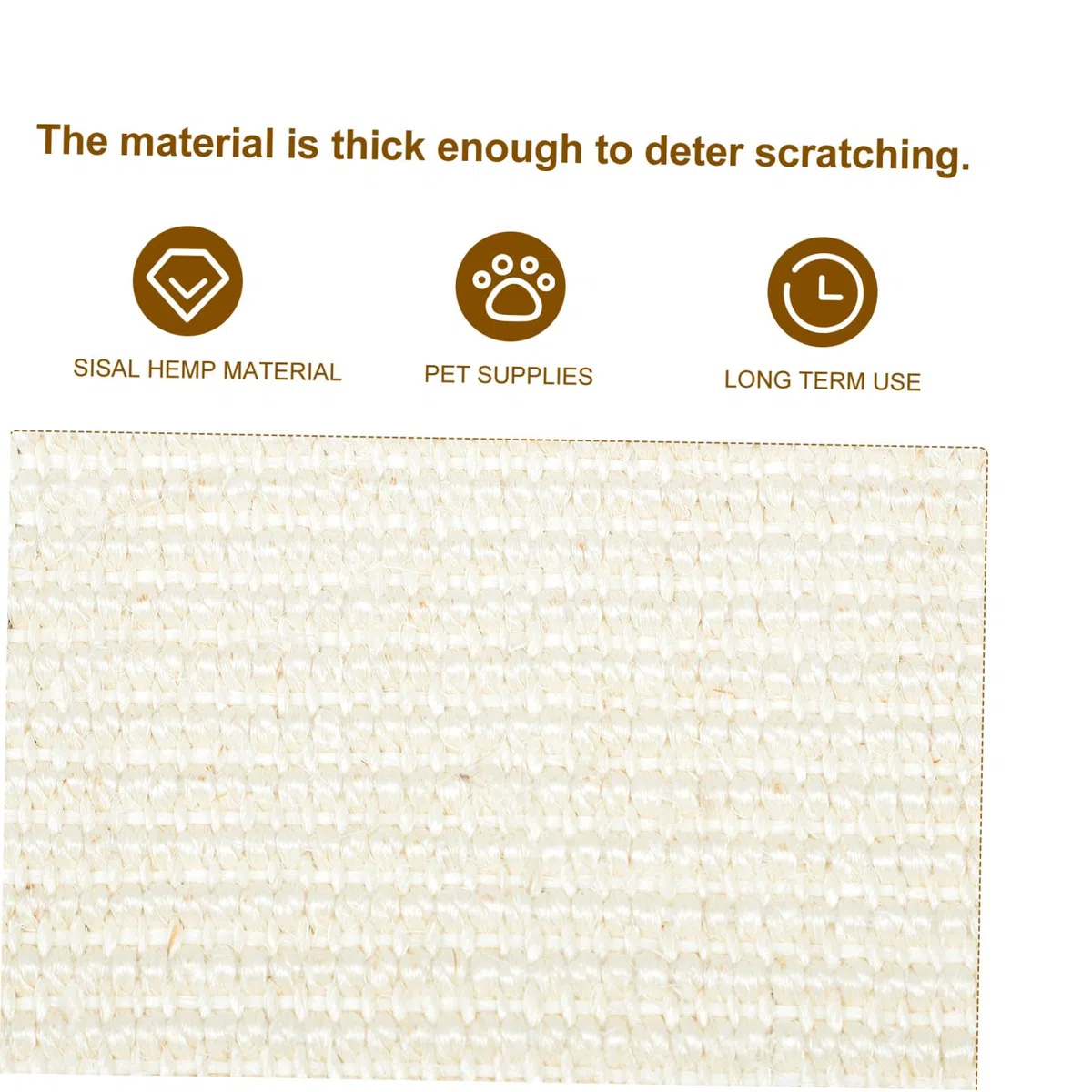 Protector contra Arañazos para Mascotas de Sisal para Sofá | Protector Sofá Gatos Arañazos, para Reposabrazos, Casa, Oficina y Tienda