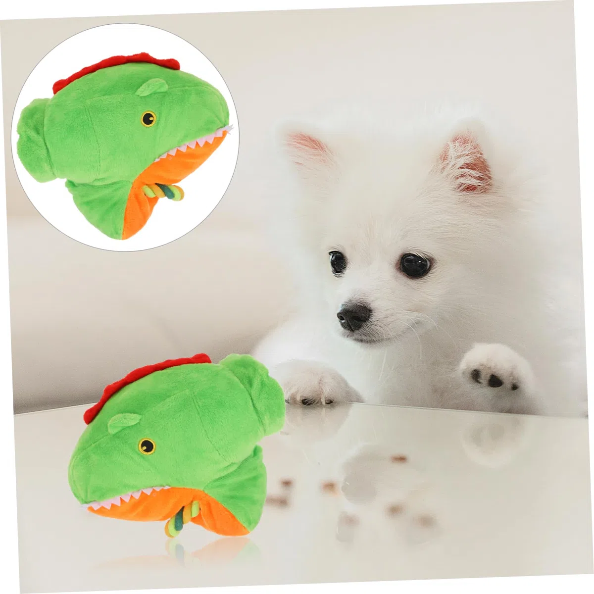 BESPORTBLE 3piezas Juguete De Mascota Interactivo De Peluche para Perros y Cachorros Guante De Resistente Mordidas para Entrenamiento Squeaky Toy para Perros Pequeños y Medianos