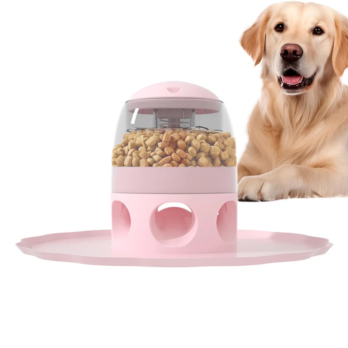 Juguetes para Alimentos para Mascotas Juguetes Interactivos Alimentos para | Perros | Gran Capacidad Divertidos Dulces - de dispensación - Alimentador Lento para Mascotas, Dispensador de