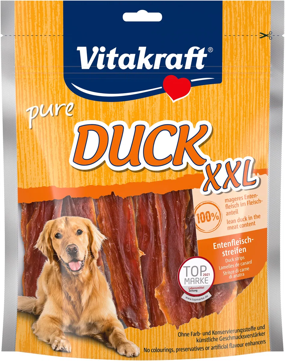 Vitakraft Pato XXL - Snack para Perros (6 Unidades, 250 g)