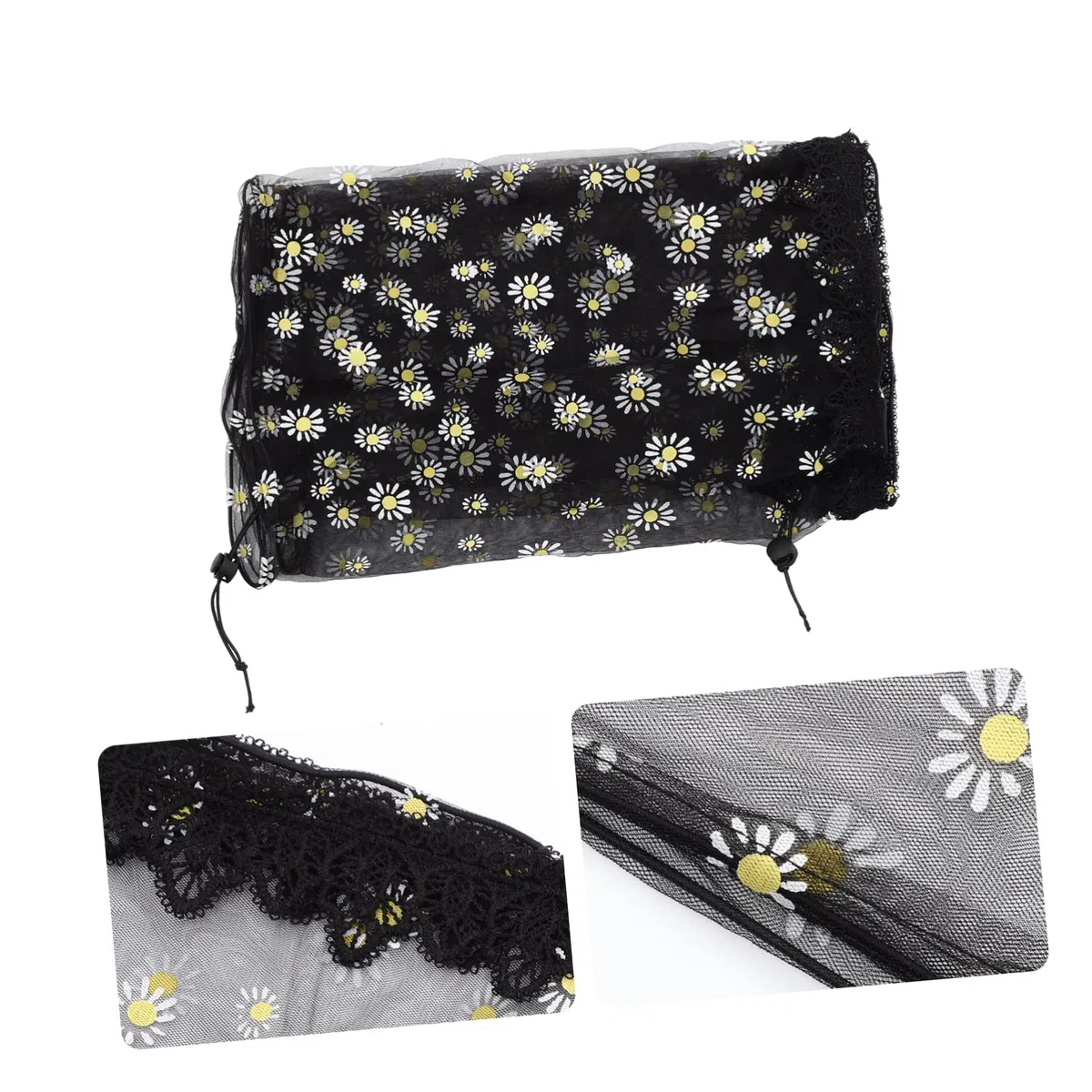 DOITOOL 4piezas Cubierta De Jaula De Pájaros Malla Transpirable Protección Polvo para Accesorios De Jaula para Aves Domésticas