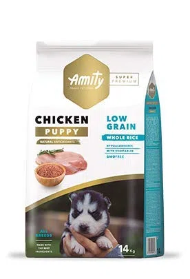 Amity Pienso Super Premium Puppy Chicken 14 Kg Comida para Perros