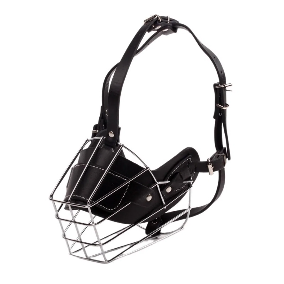Bozal Mascarilla for Perros antimordeduras, Ajustable, Transpirable, Funda Protectora, Accesorio for Perros Bozal Perro Mediano(Black-XXL)