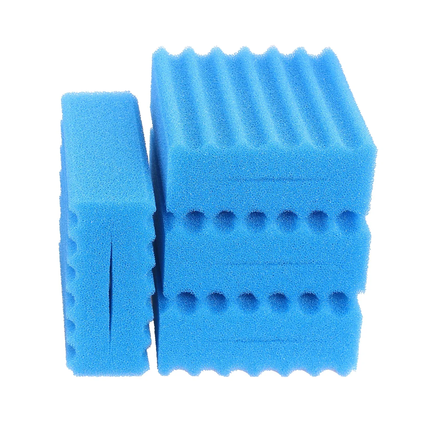 4 Unidades Compatible Azul Grueso Esponja de Filtro para Sunsun CBF-350 CBF-350B CBF-350C CBF-550 Filtro