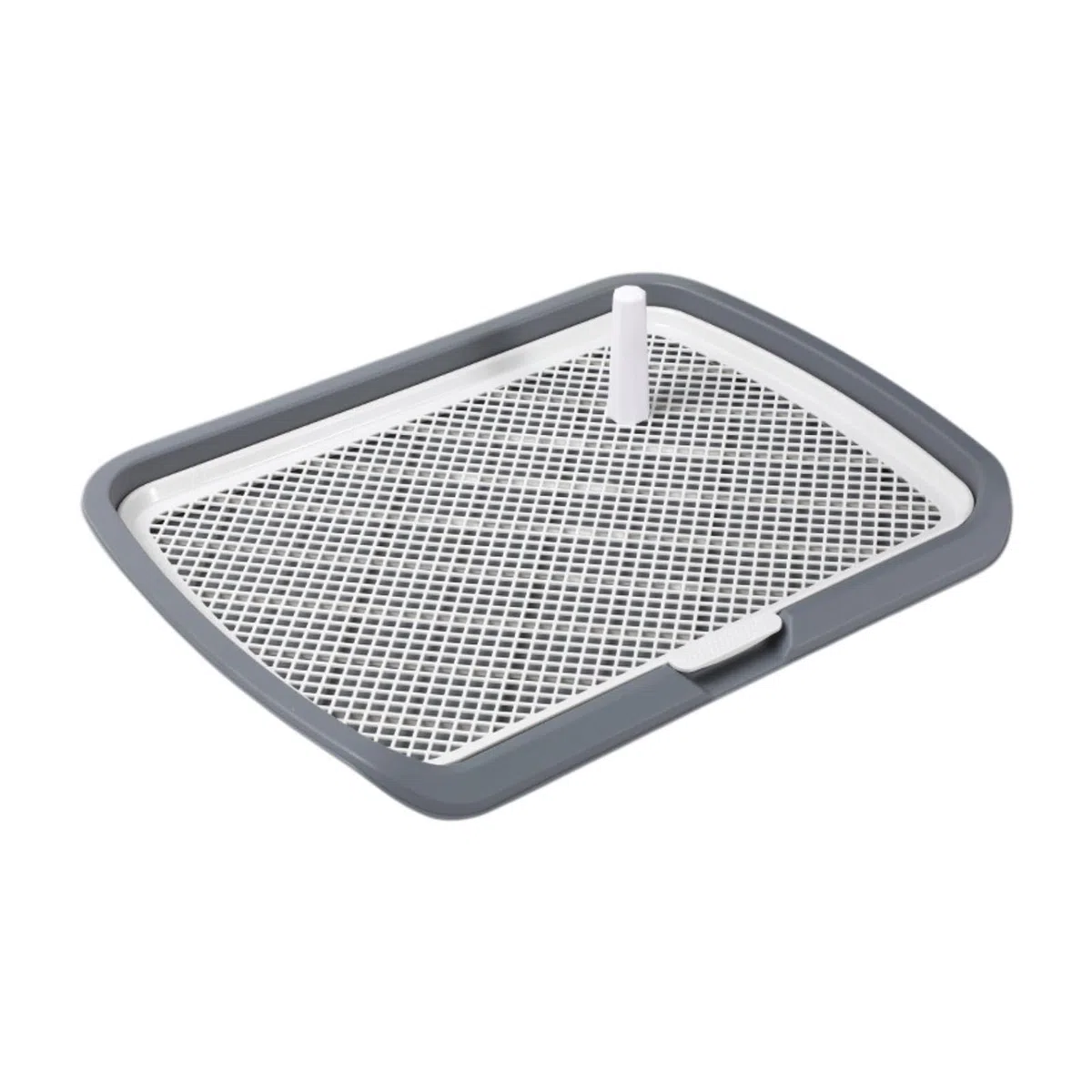 Bandeja de Entrenamiento para Cachorros, Orinal de Interior para Perros Que Facilita La Limpieza, Gris