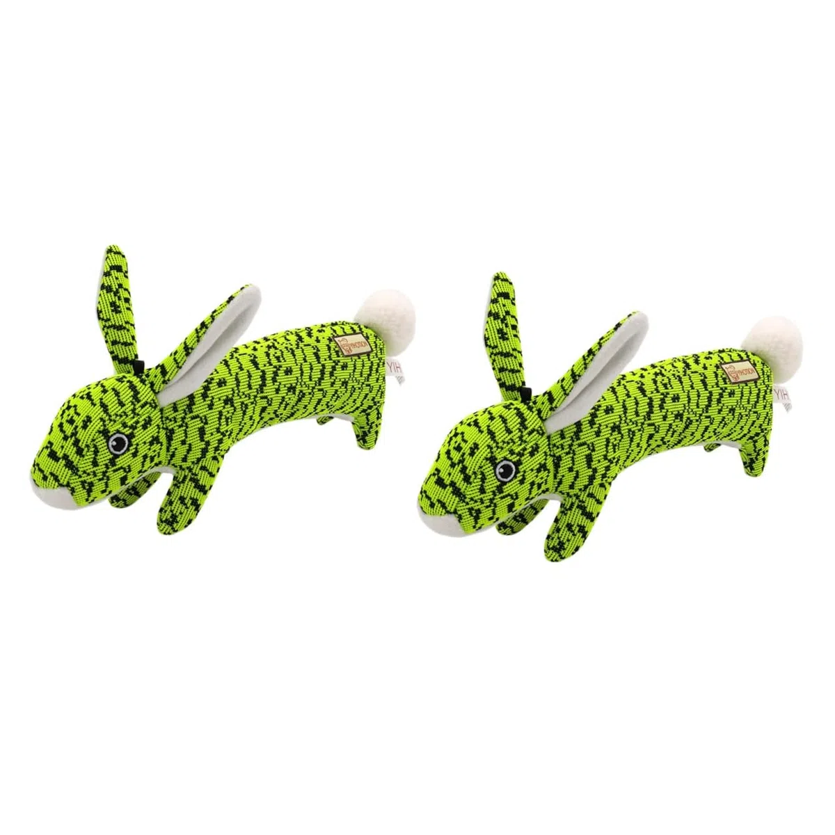 Mipcase 2 Uds Juguete De Peluche Perro Perro Juguete para Masticar Juguete para Mascotas Pet Squeaky Toy Fly Weave Green Sound Toy Pet Sound Toy Perro De Juguete Chirriante