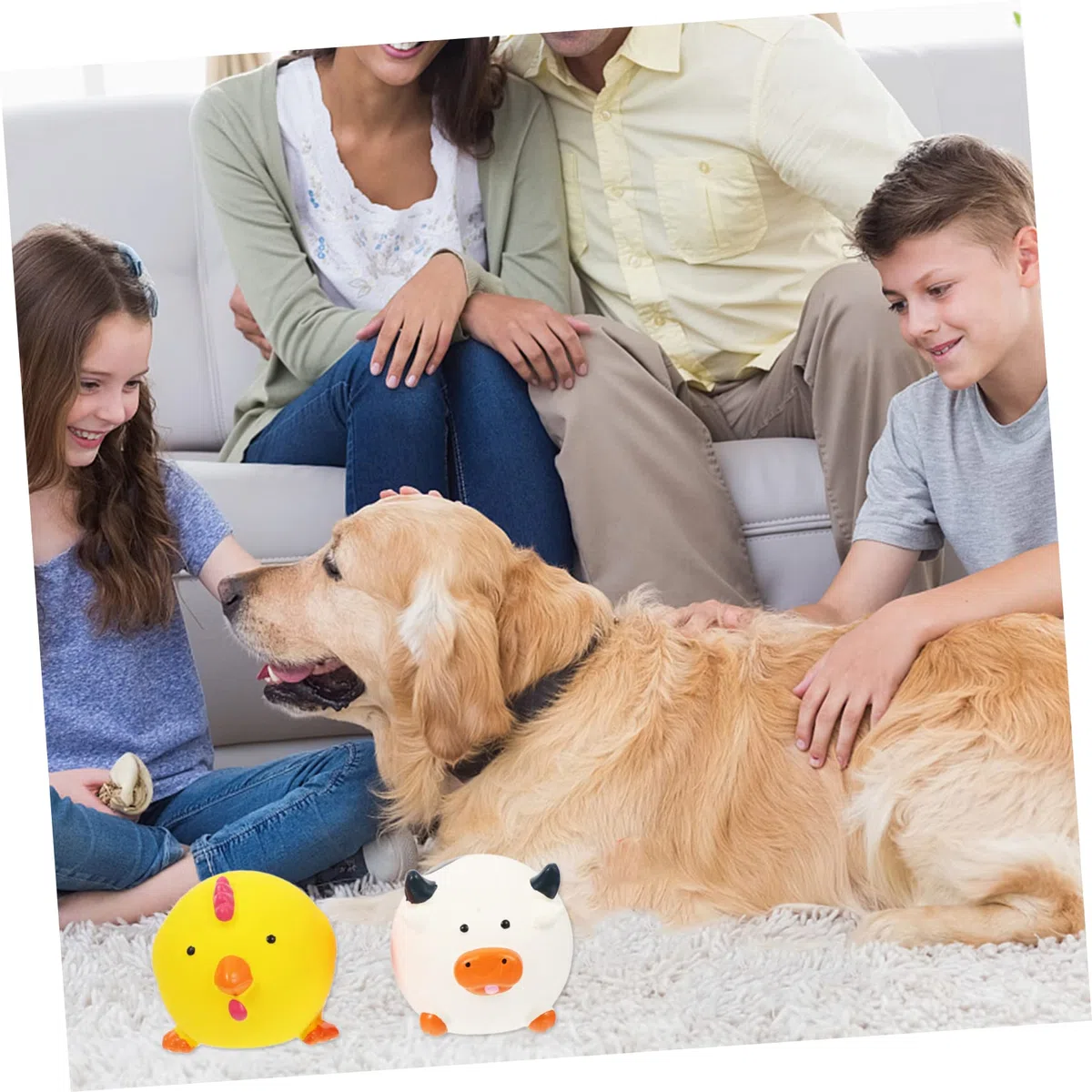 minkissy 9 Piezas Juguetes de látex para Mascotas Juguete de mordida de Perro de Gato Bolas de Perro Buscar Bola de de Goma Masticador de s de búsqueda de s de