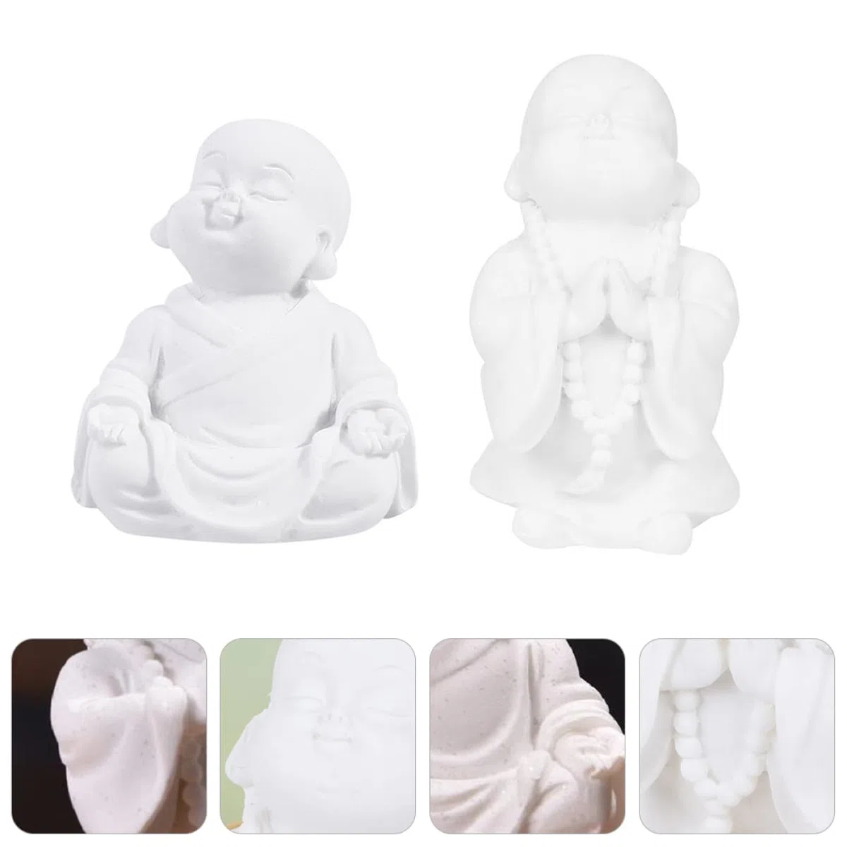 PRETYZOOM 3 Juegos Decoración De Pecera Zen Titulares Figuritas Decoraciones De Peceras Decoração Casa Decoración Casa Decoración Pecera Estatua De Resina Decoración del Acuario 2 Piezas * 3