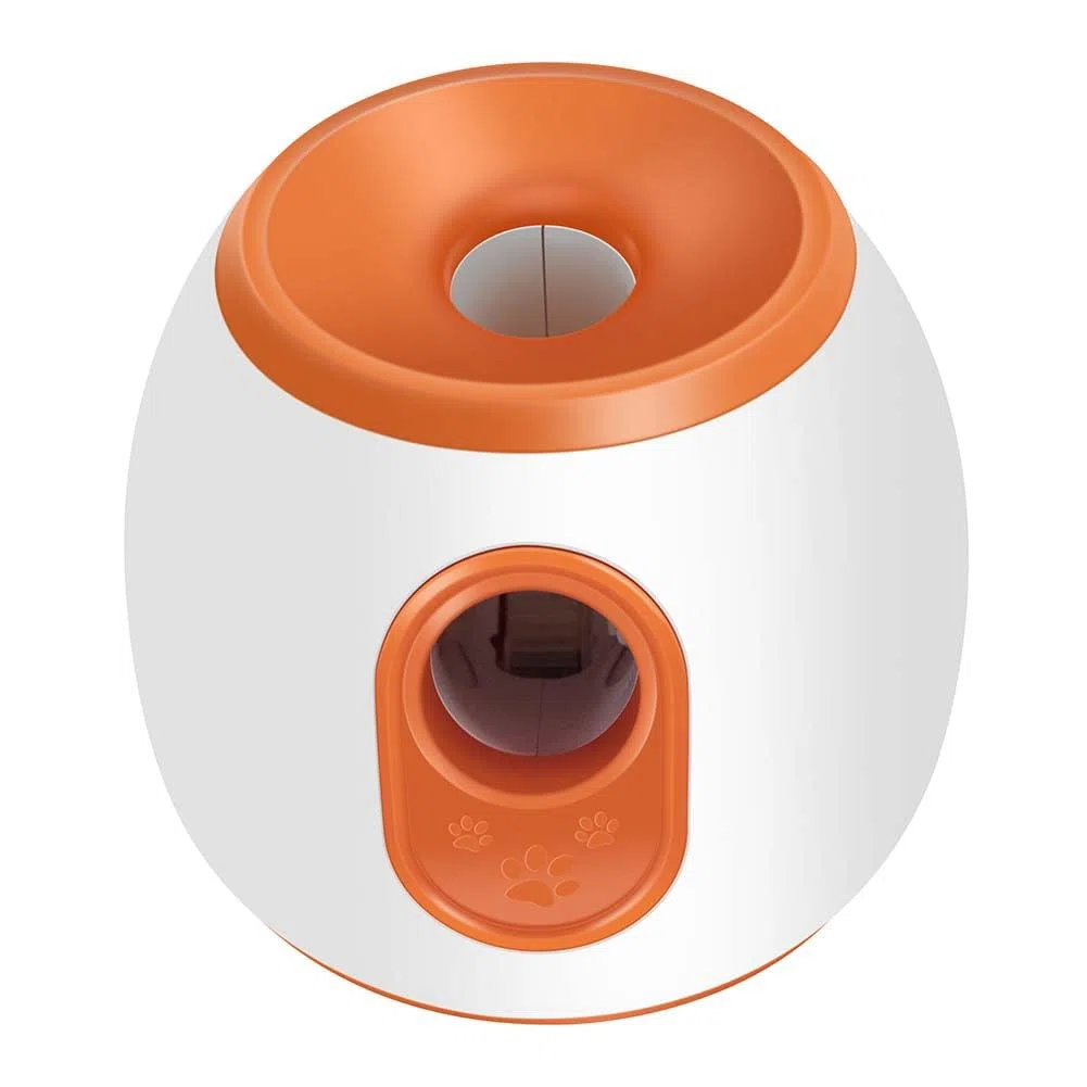Dispensador de Pelotas para Perros, Juguete para Exteriores, Dispensador Automático de Pelotas, Máquina Lanzadora de Juguetes para Perros Que Estimulan Mentalmente