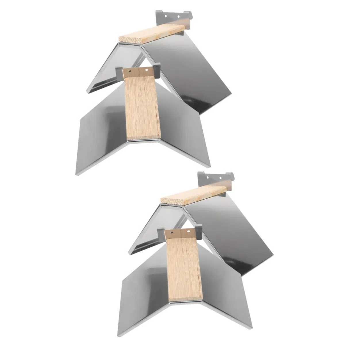HANABASS 4piezas Percha para Aves De Inoxidable Soporte para y Aves De para Jaulas y De
