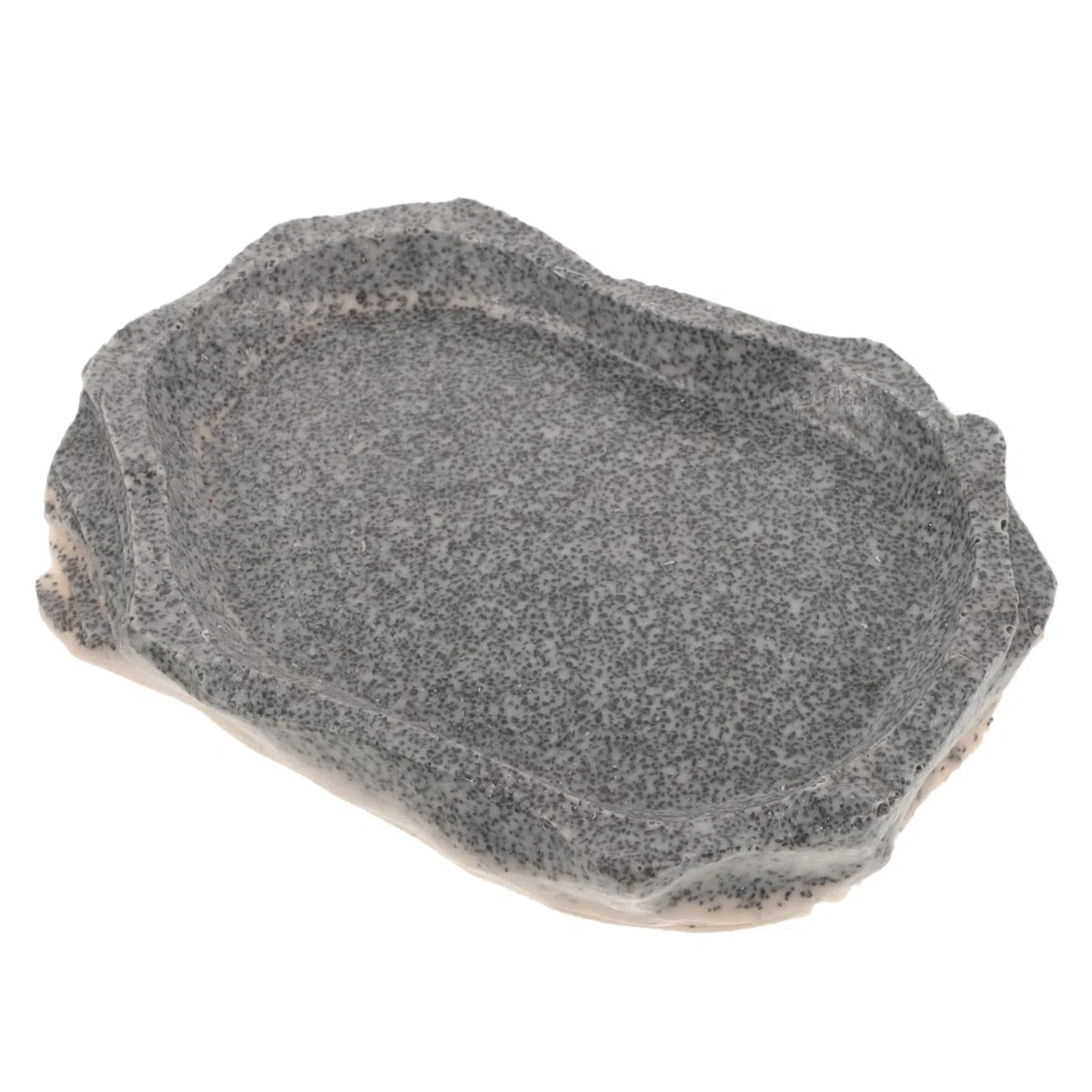 SUPVOX 5piezas Tazón De Resina para Reptiles Comedero y Bebedero Simulación De Piedra Accesorio Multifuncional para Terrarios y Alimentación De Mascotas para Lagartijas Ranas y Geckos