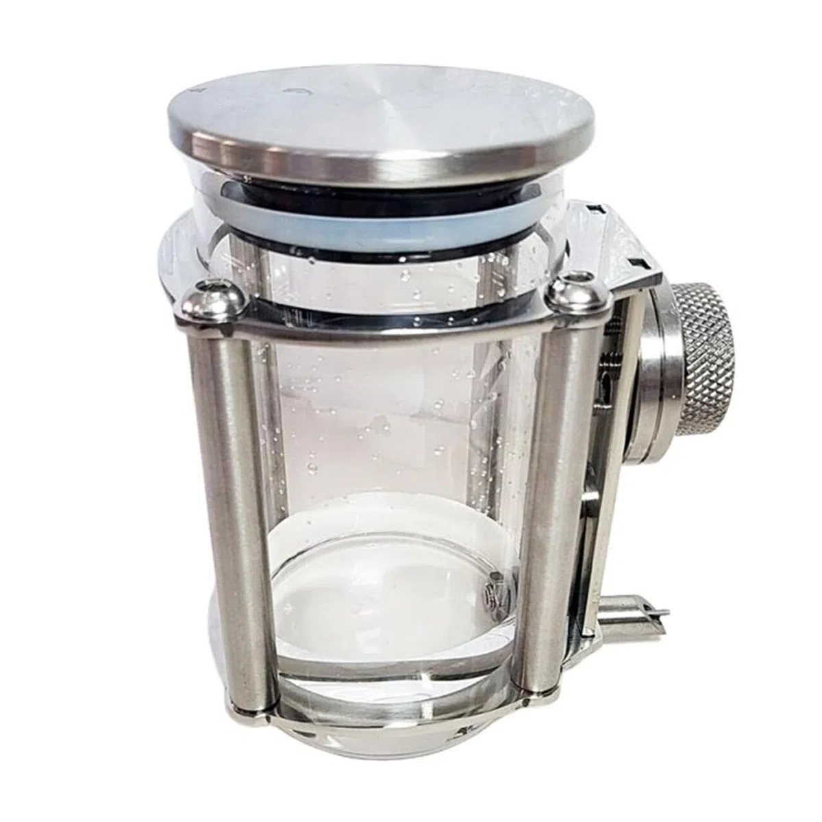 Dispensador de agua para mascotas, botella colgante de acero inoxidable sin goteo para pájaros, loros, conejos y animales pequeños, capacidad de 50 ml/1000 ml
