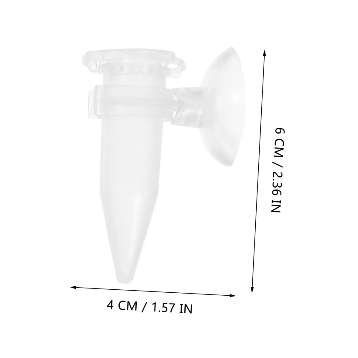 Toddmomy 15piezas Alimentador Automático para Camarones Ventosa para Acuarios De Agua Dulce y Salada Diseño Mini Práctico y Elegante