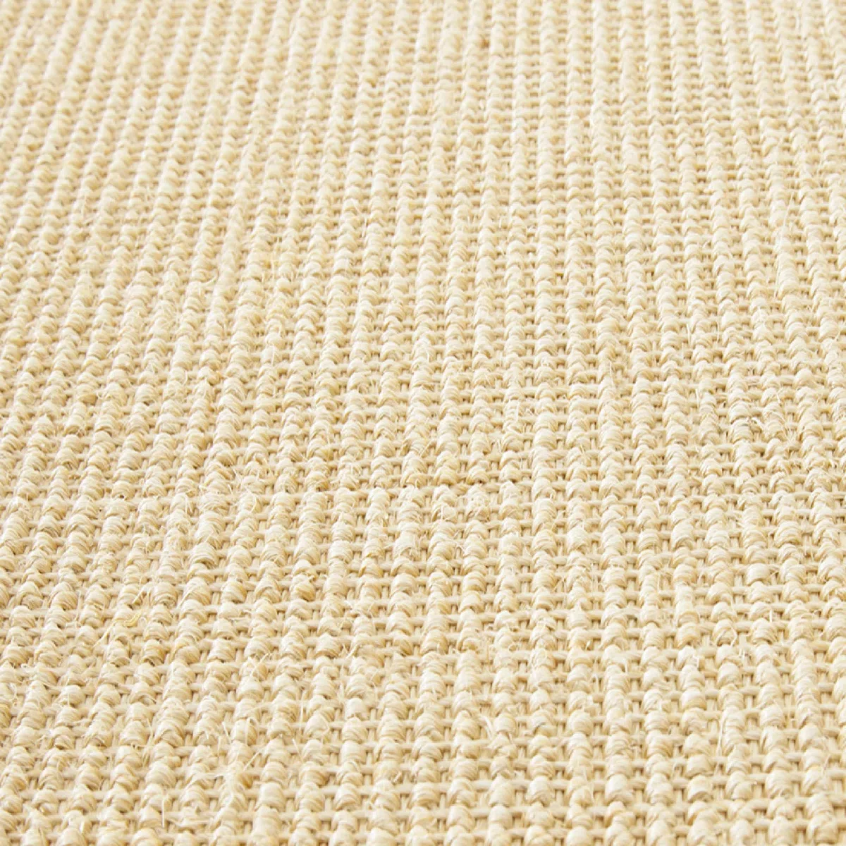 Alfombra rascadora de sisal, ideal como alfombrilla para gatos, sin costuras, resistente, en muchos colores y tamaños (marfil, 100 cm x 200 cm)
