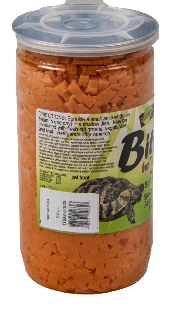 Nature Zone Nutri Bites Juvenile Tortoise Nutritious Soft Moist Pet Food 9oz