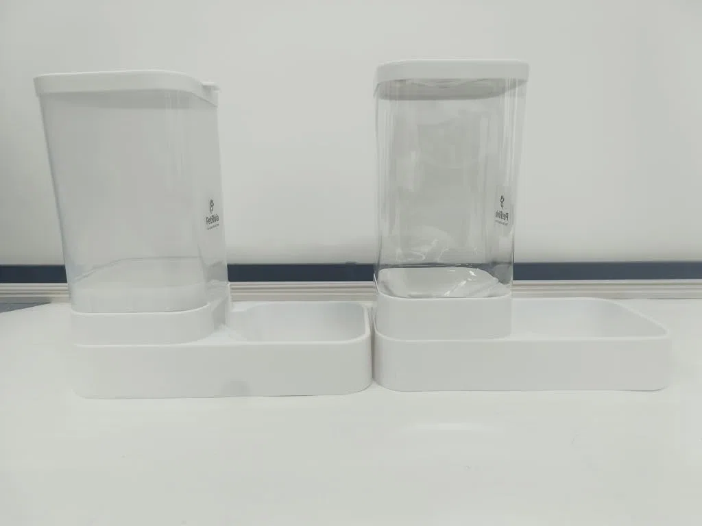 Comedero automático para gatos y dispensador de agua, juego de cuencos de agua y comida para perros, comedero de gravedad para gatos, dispensador automático de agua para perros, estación de