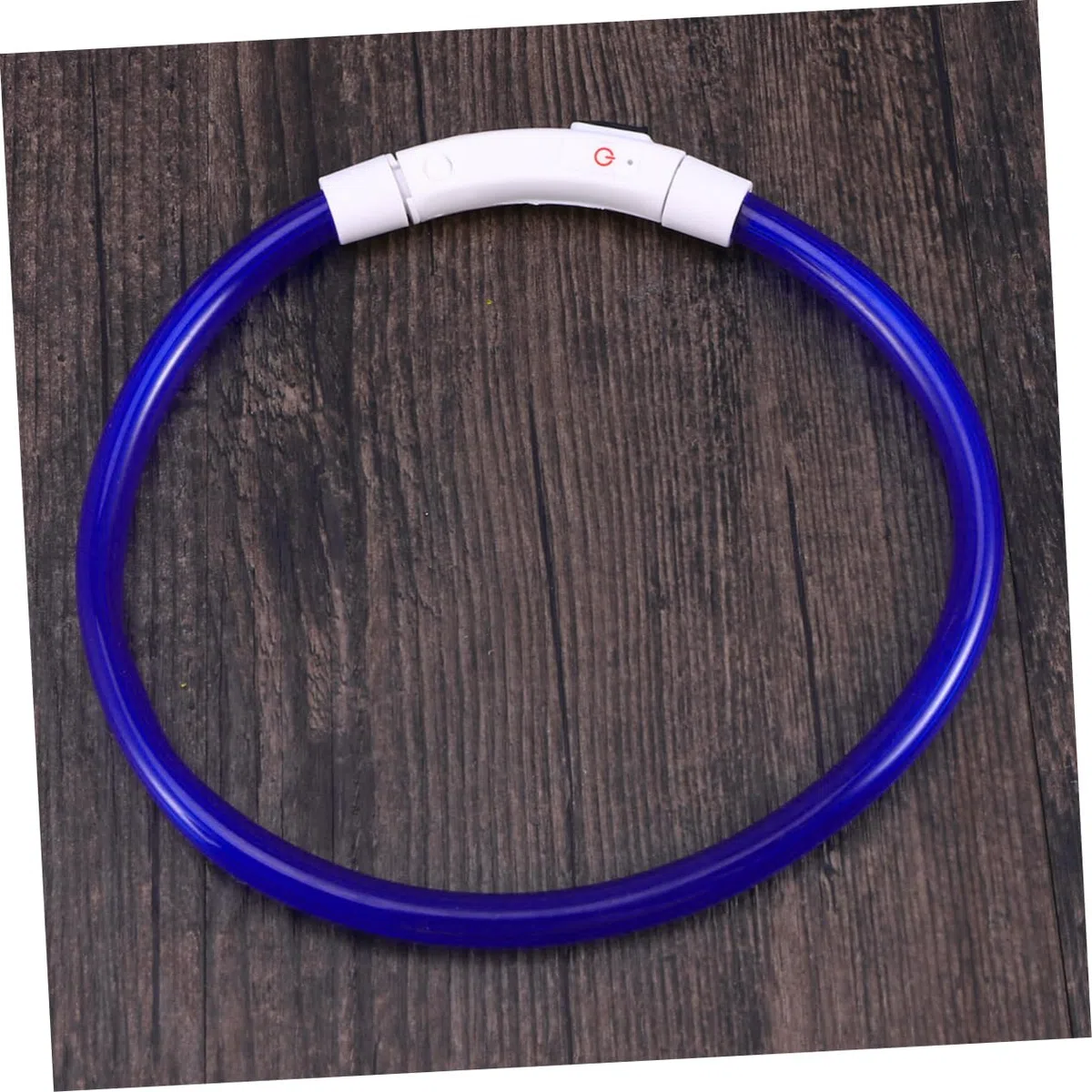 Angoily 3piezas Collar Led Recargable para Perros De Luz USB Modos De Parpadeo y Luz Fija para Paseos Nocturnos Seguridad para Mascotas Color Azul