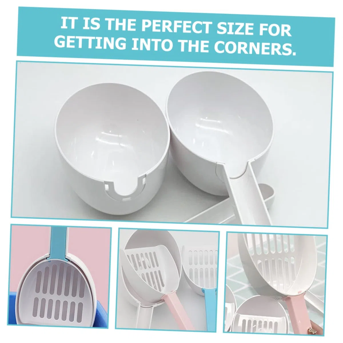 5 palas para arena de gatos, pala para excrementos de gatos, soporte para pala para arena, pala para limpiar arena, pala para excrementos de gatitos, pala para arena con soporte, pala para arena con