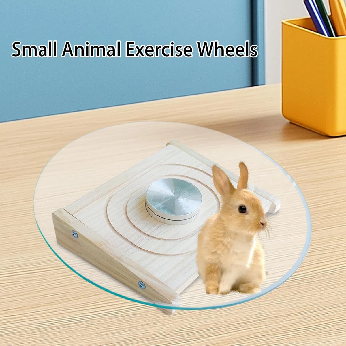 Rueda de ejercicio para mascotas pequeñas, hámster de rueda de ejercicio | Juguetes de casas y hábitats, accesorio de jaulas, spinner para chi
