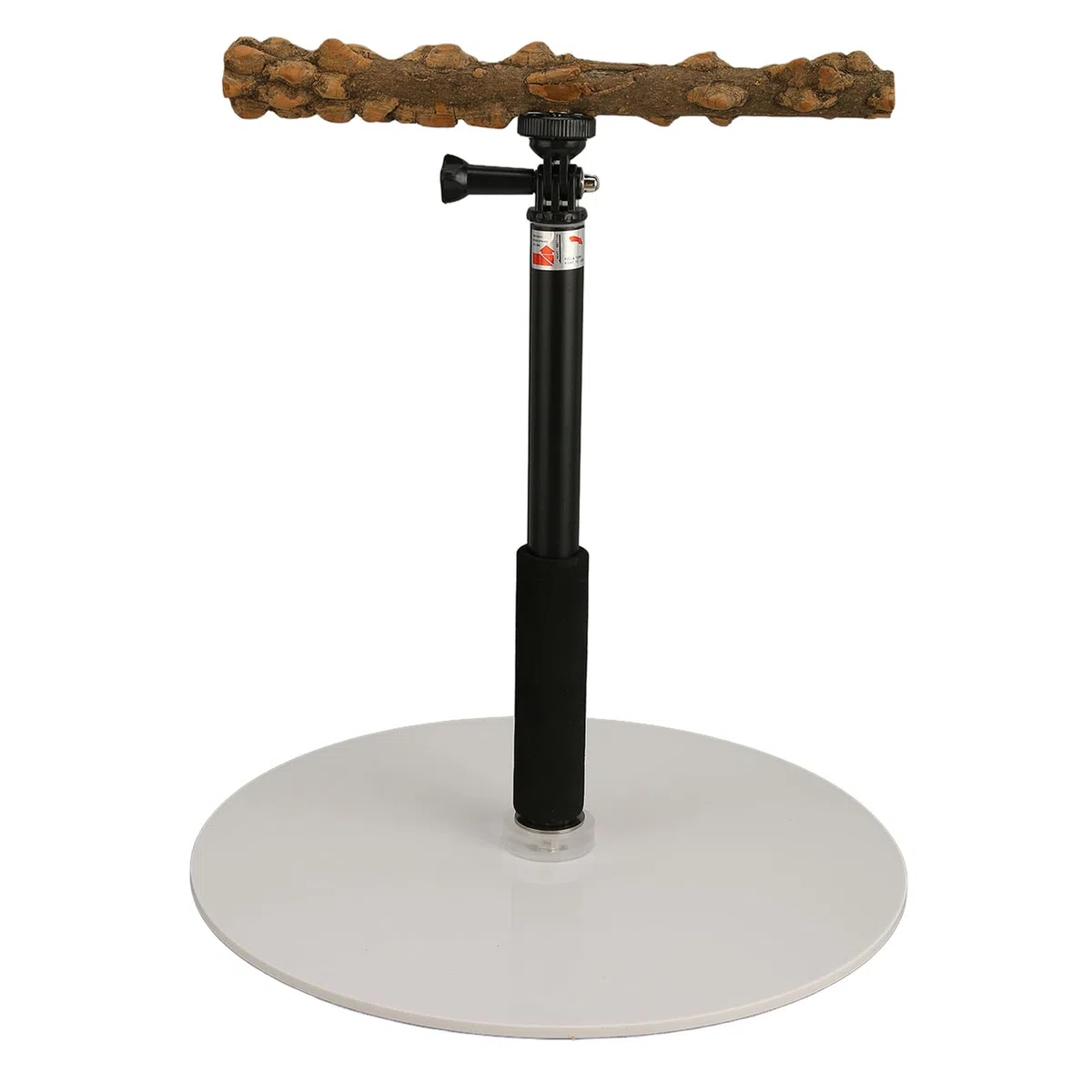 Fockety Percha para pájaros, Percha de Altura Ajustable para adiestramiento de Loros, Percha de Juego Desmontable para Loros, Percha de Juego para cacatúas