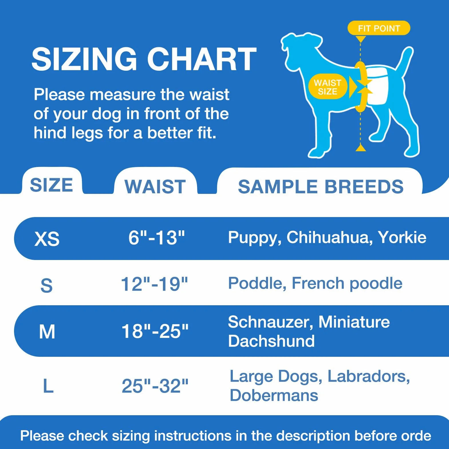 Dono pañales Perro Macho, 60 pcs, indicador de Humedad, pañales para Perros para la incontinencia, Super Absorbente, Impermeable, Adecuado para la excitación urinaria, Calor, XS, S, M, L