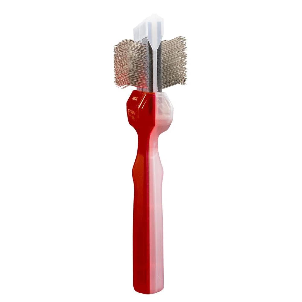 Undercoater Duo – Mat Zapper & Coat Grabber - Cepillo para perros y gatos (4,5 cm de ancho)