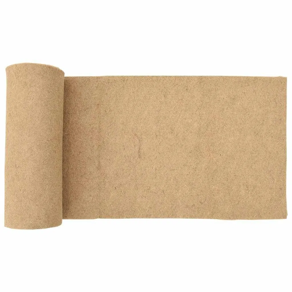 Alfombra de cáñamo 0,5 x 5 m para roedores, 5 mm de grosor, alfombra para roedores para animales pequeños, alfombrilla para jaula para conejos, cobayas, hámsters