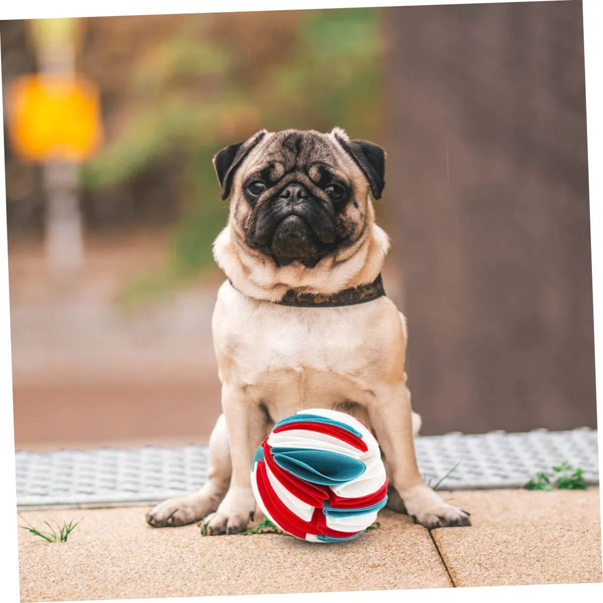 Sosoport 2piezas Juguete Masticable para Perros Fugas De Comida Bola De Olores para Mascotas Juguete Interactivo para Masticar y Jugar Estimula La Coordinación y Previene El Aburrimiento