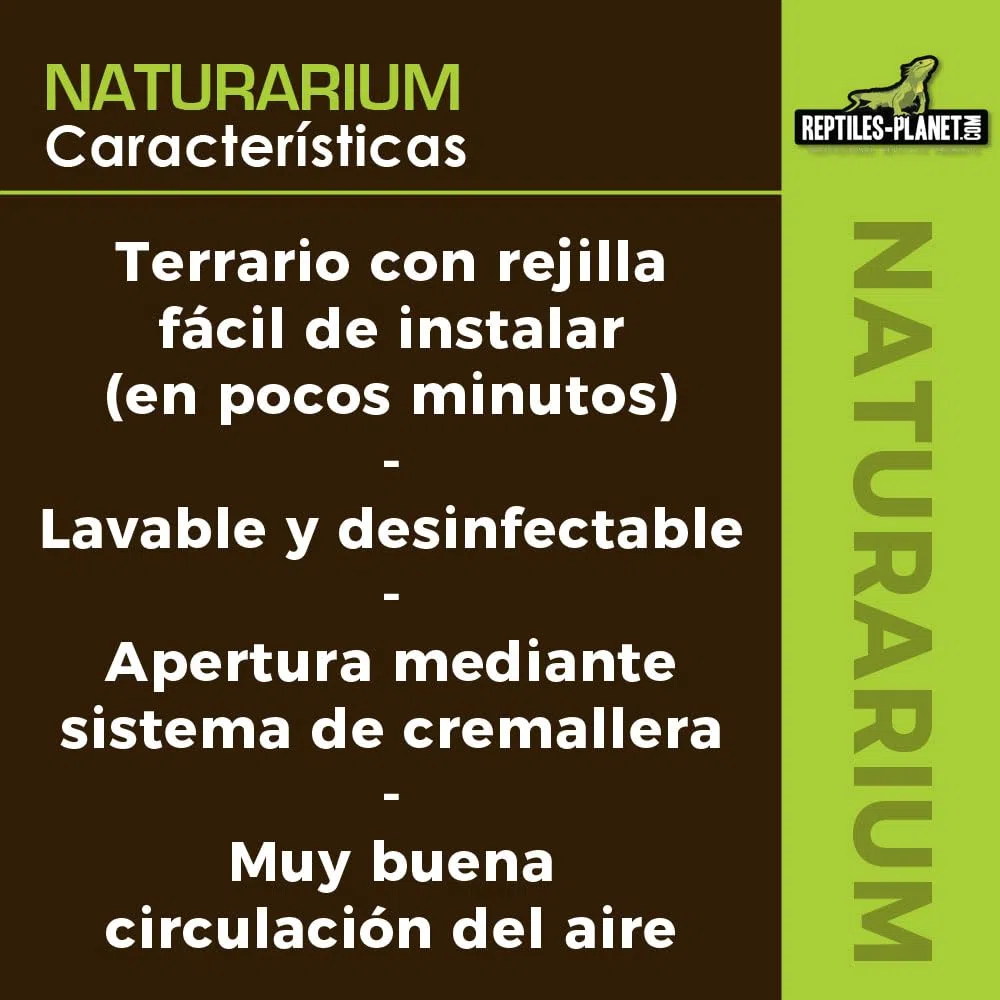 Reptiles Planet Terrarium Naturarium M 75x45x75cm