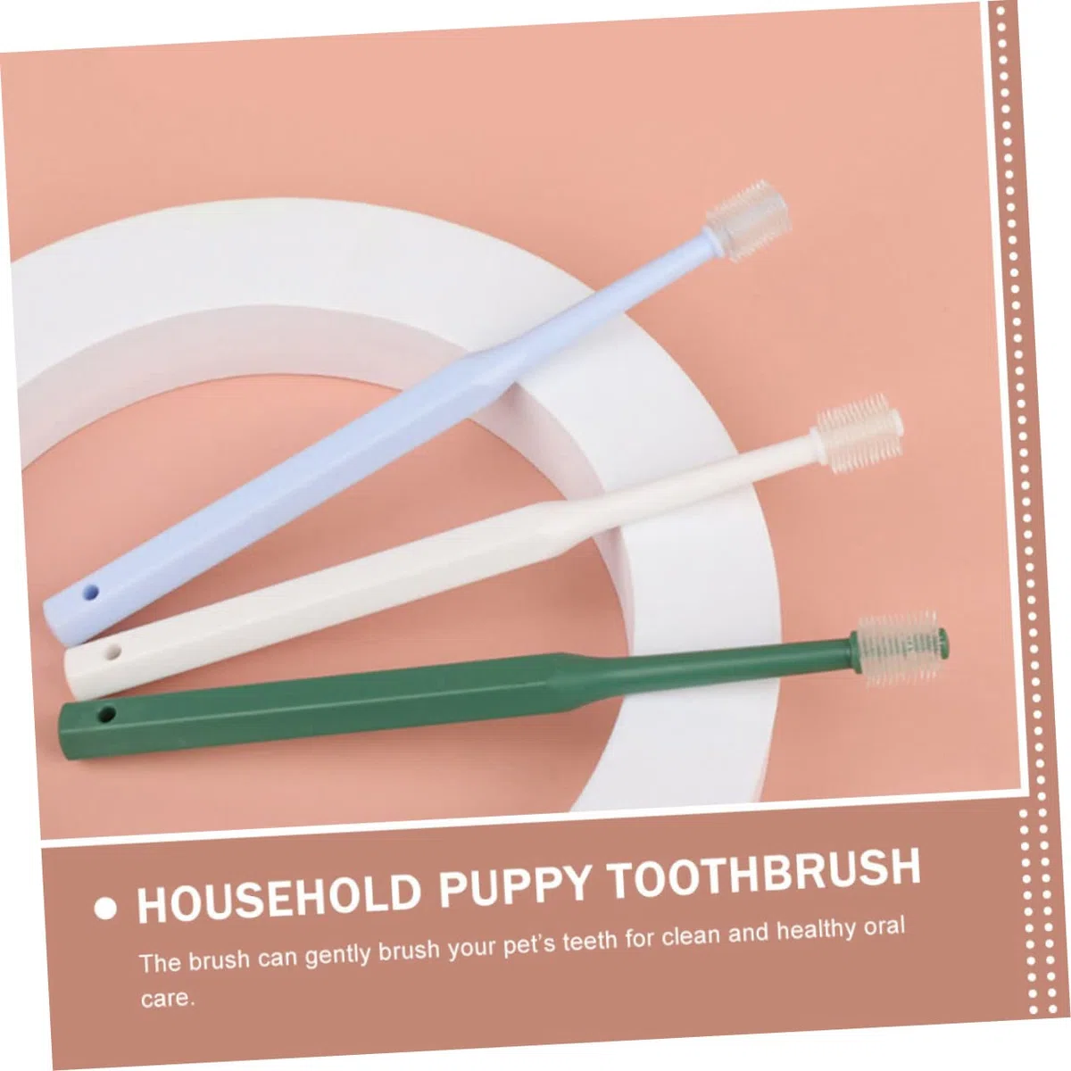 SUPVOX 12piezas Cepillo Para Mascotas Cepillo Oral Para Perros y Gatos Incluye Azules y Accesorios De Limpieza Bucal Para Animales