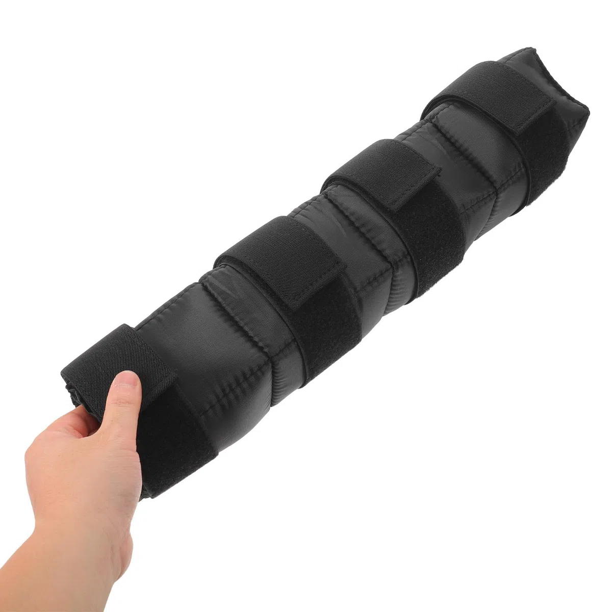 Bolsa Fría de Nylon Negro para Patas de Caballo Forma Ergonómica Reduce la Temperatura y Es Fácil de Limpiar para Uso Diario y Entrenamiento Ecuestre