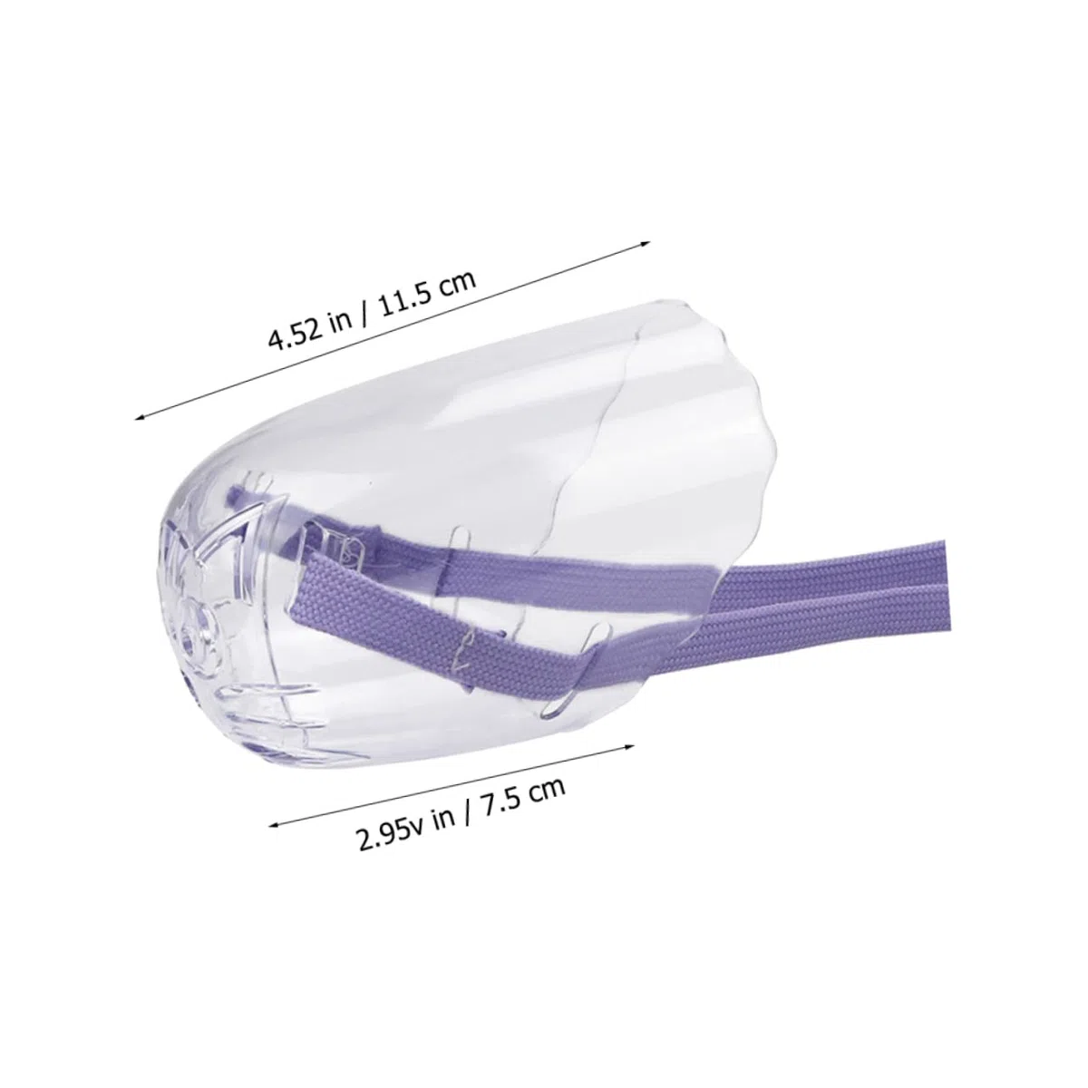 INOOMP 5piezas Bozal para Gato De Seguridad para Muzzle Antimordeduras y Antiladridos para Paseos y Cuidado Material Resistente y Transpirable Mediano