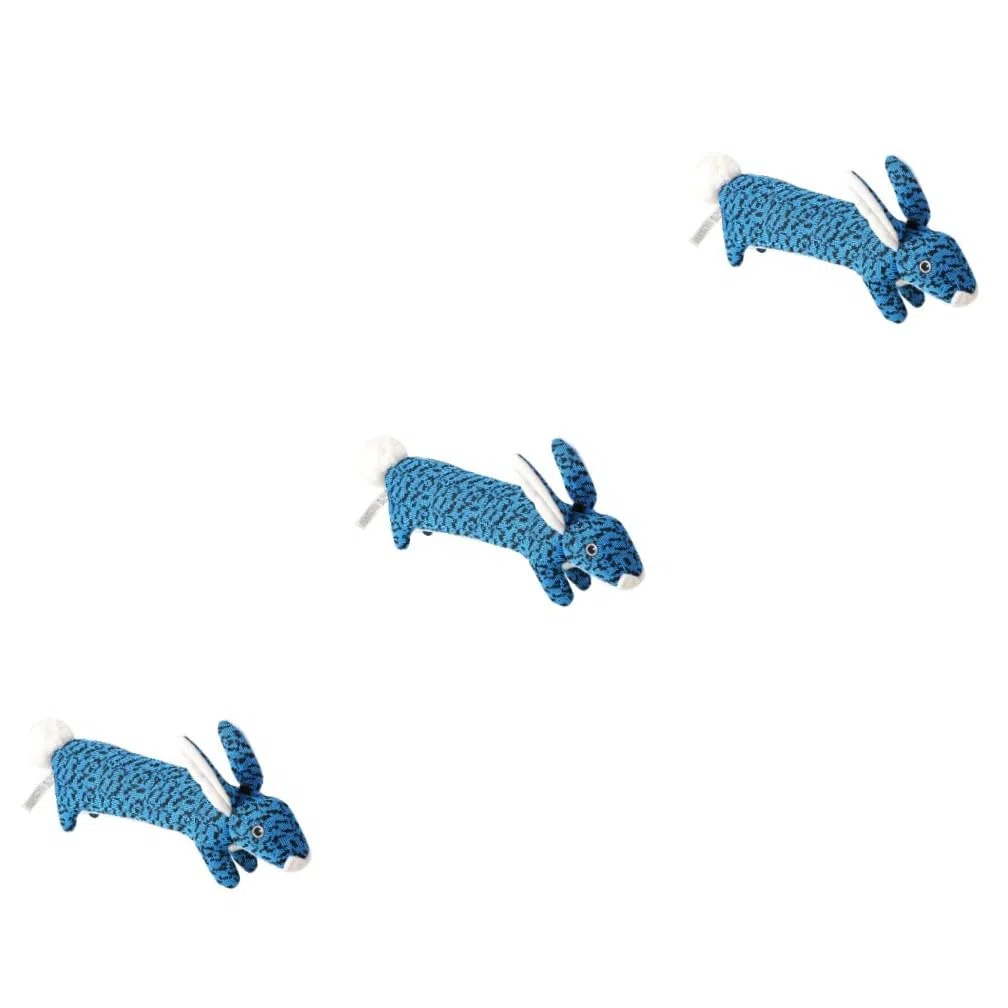 FRCOLOR 3 Piezas Juguetes para Mascotas Tira Juguetes Juguete De Peluche Pantalla De Acuario Alitas De Pollo Falsas Juguetes para Masticar Pet Toy Resistente a Mordeduras Perro Mascota