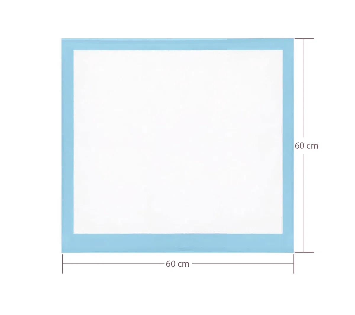 Empapadores para Cuidado de Mascotas. Alfombrillas Impermeables para Entrenamiento de Mascotas. A Prueba de Fugas. Alfombrillas higiénicas Desechables diseñadas para Mascotas (60 X 60 cm, 300)
