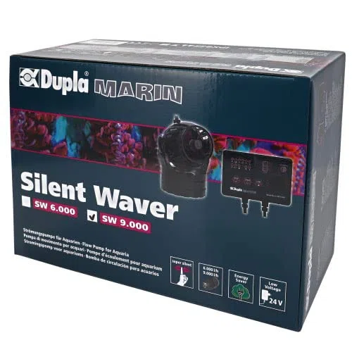 Dupla Marin Silent Power Pump I 1.200 l/h I Potente bomba de flujo para acuarios I Silenciosa y de bajo consumo I Circulación óptima para agua dulce y de mar I Accesorio versátil para acuario