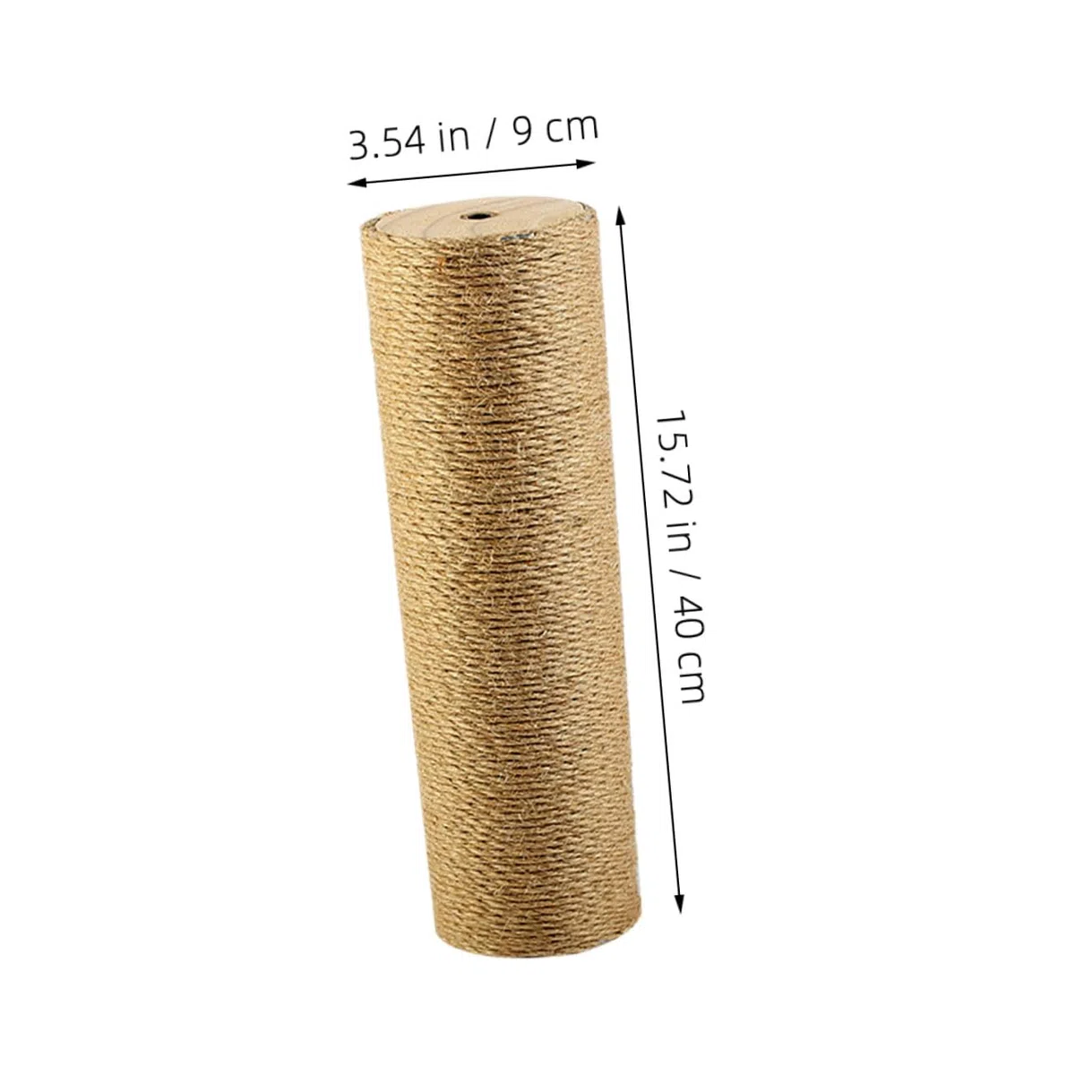 Poste Gatos para Yute Cuerda Madera Rascador