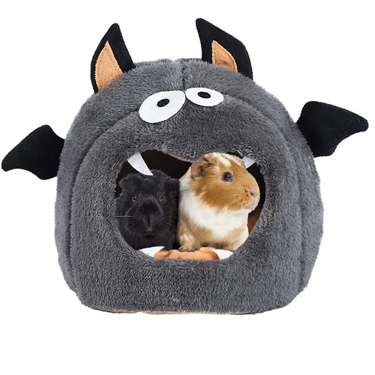Cama de conejillo de indias Chinchillas Pequeña Cueva de animales Monstruo Casa de monstruos Hámster Miniatura Bolsa de miel Comadreja Ardilla Hollandhog para roedor Chinchilla Erizo Hámster