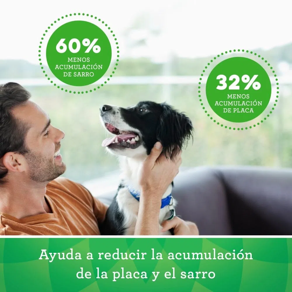 Greenies Snack Dental 100% Natural para Perros Medianos 6x340g