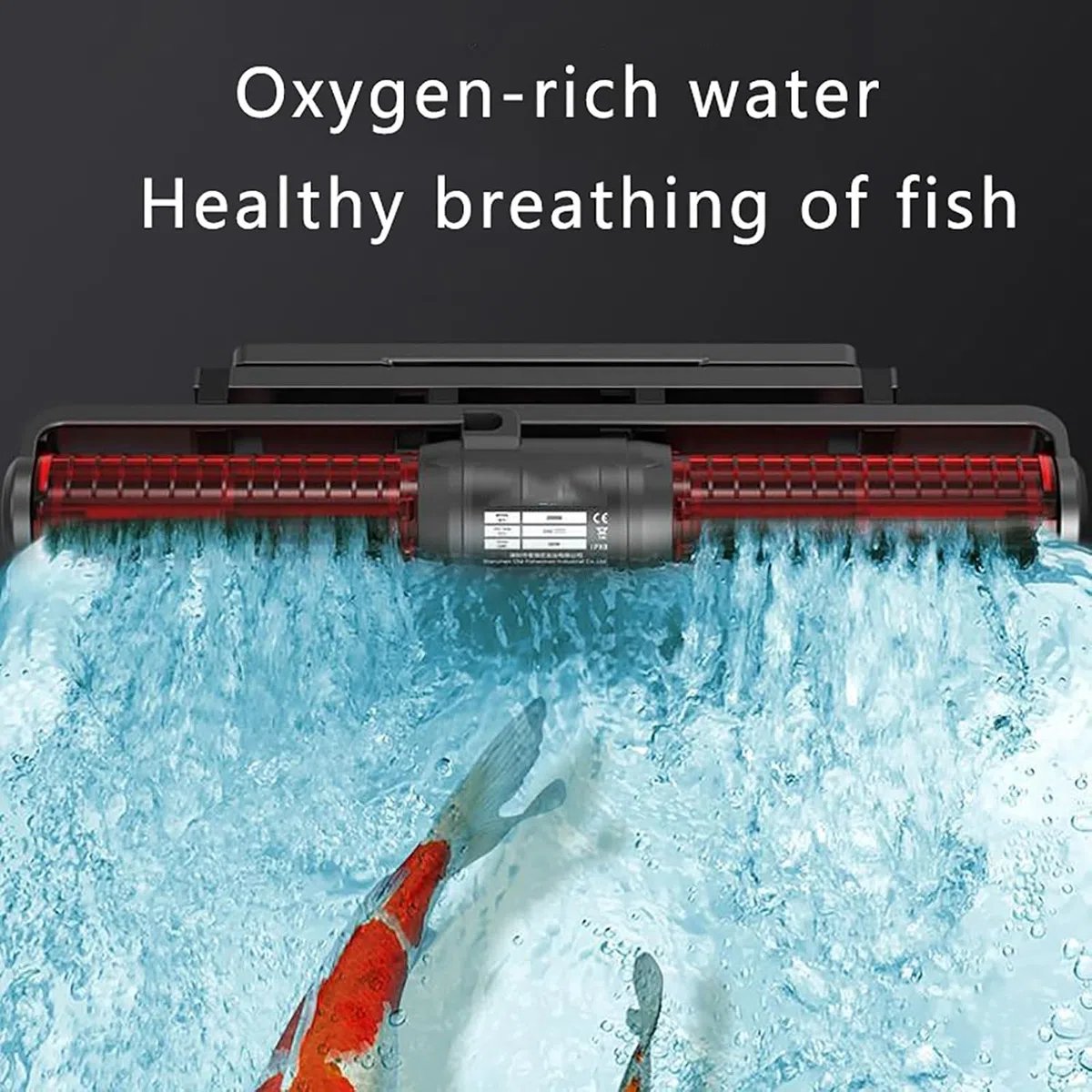 Bomba para hacer ondas de acuario con controlador de pantalla LED, flujo cruzado ajustable para circulación de agua ultra silenciosa en acuarios de agua salada y agua dulce