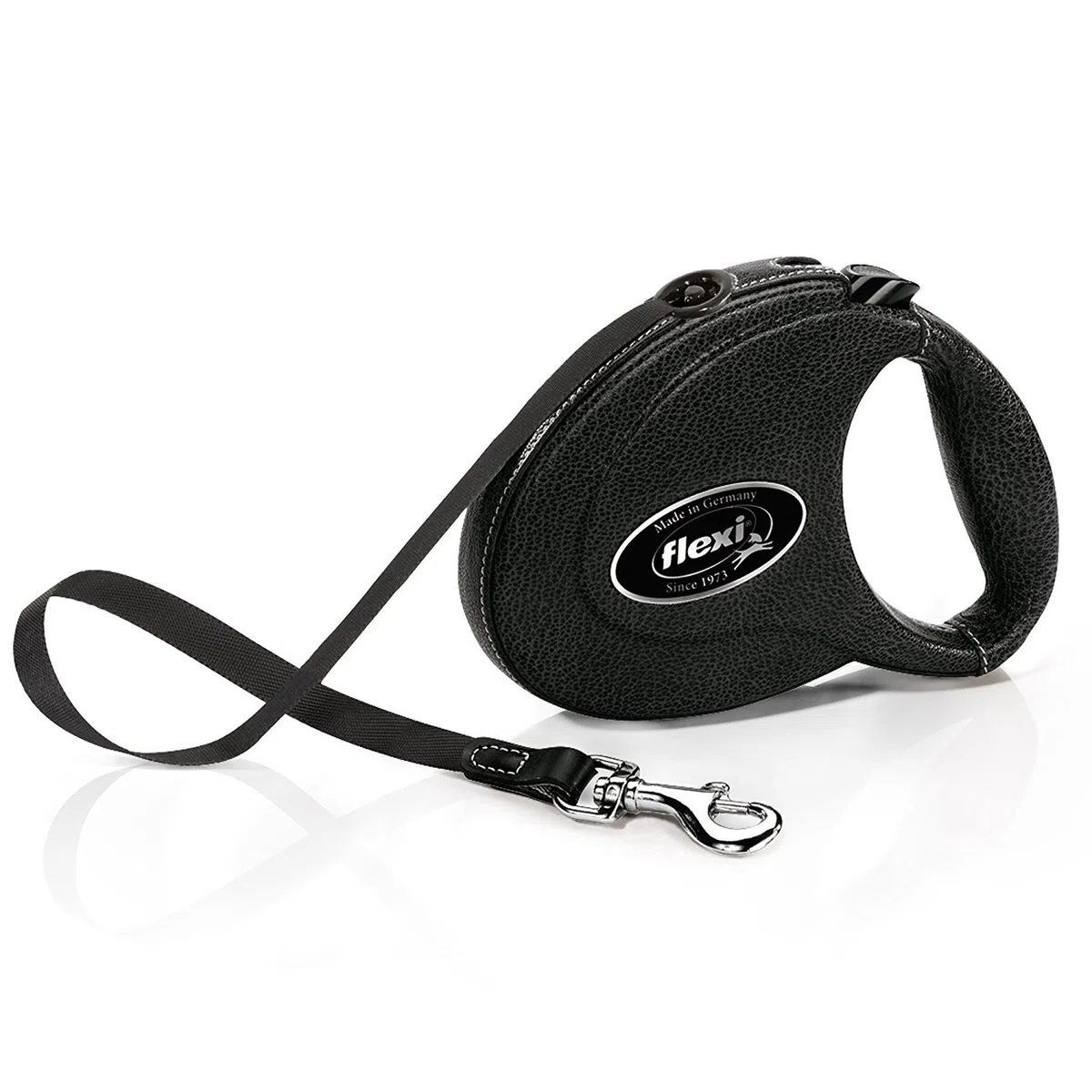 flexi ELG.210.S LED.12 - Cinta de Piel (5 m, Medio), Color Negro