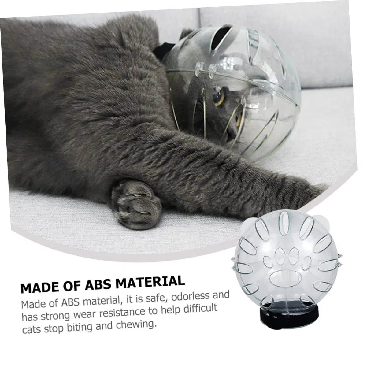 3piezas De para Gatos y Transparente Protección contra Mordeduras para y Cuidado Capucha para