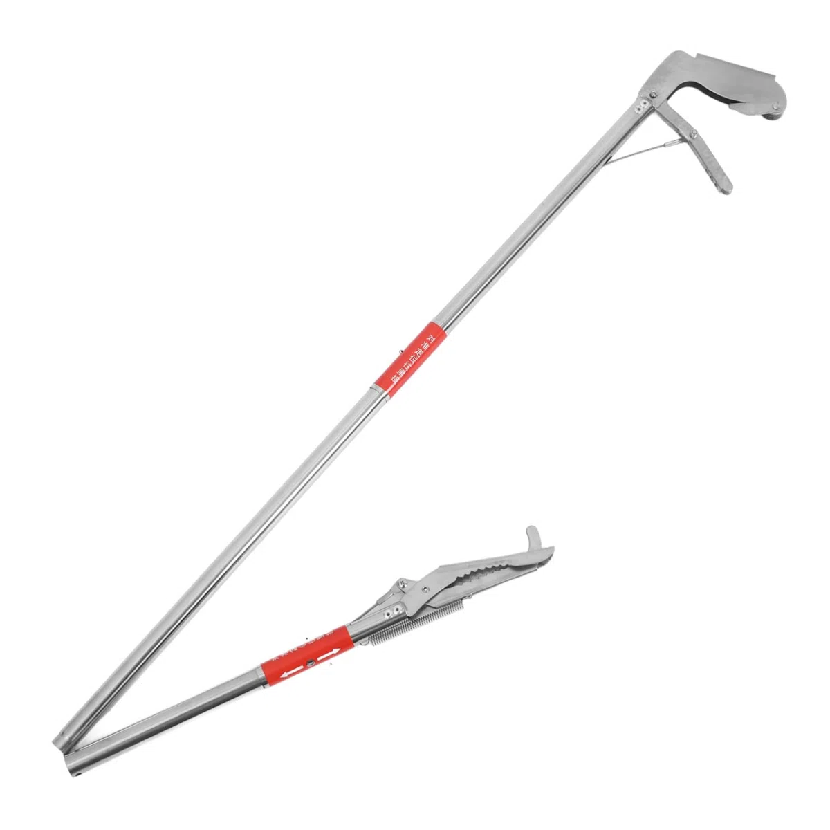 TOYANDONA Pinza Resistencia Plegable Serpientes para Inoxidable de Acero Largo Alcance y al Desgaste, Adecuado para Manipulación Segura de Anguilas y Cangrejos