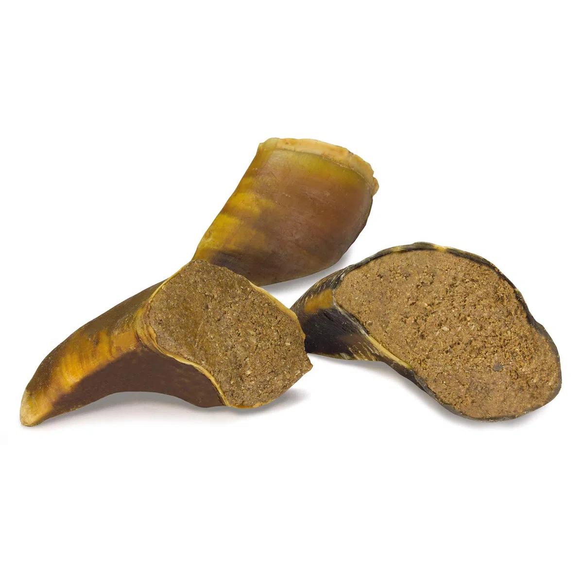 Arquivet - Pezuña de Ternera Rellena de Carne - Snack natural para perros - Caja con 20 unidades.