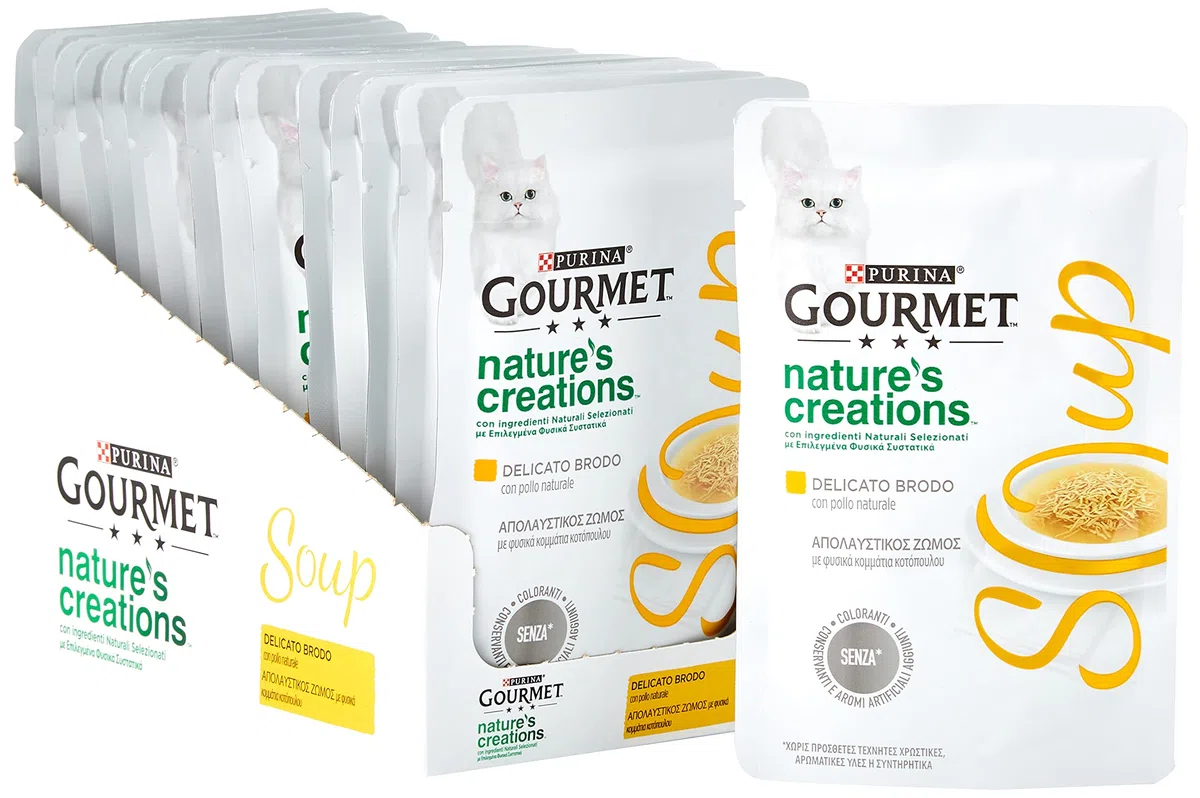 Purina Gourmet - Crystal Nature'S Creations, Pack de 32 x 40 g